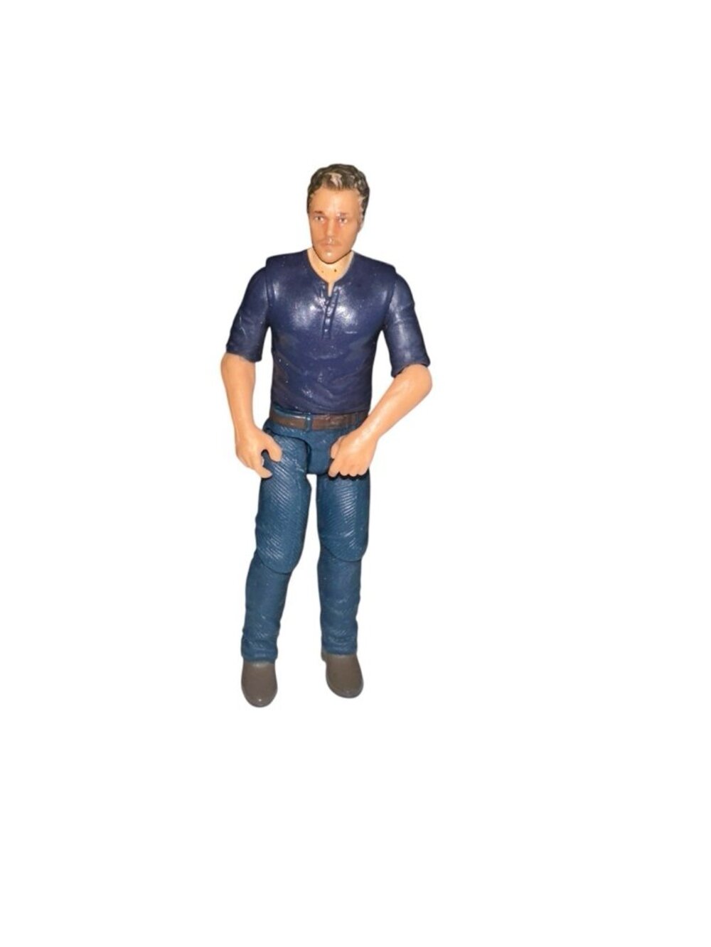Jurassic World Dino Rivals DINOSAUR TRAINER OWEN GRADY 3.75" Action Figure Only